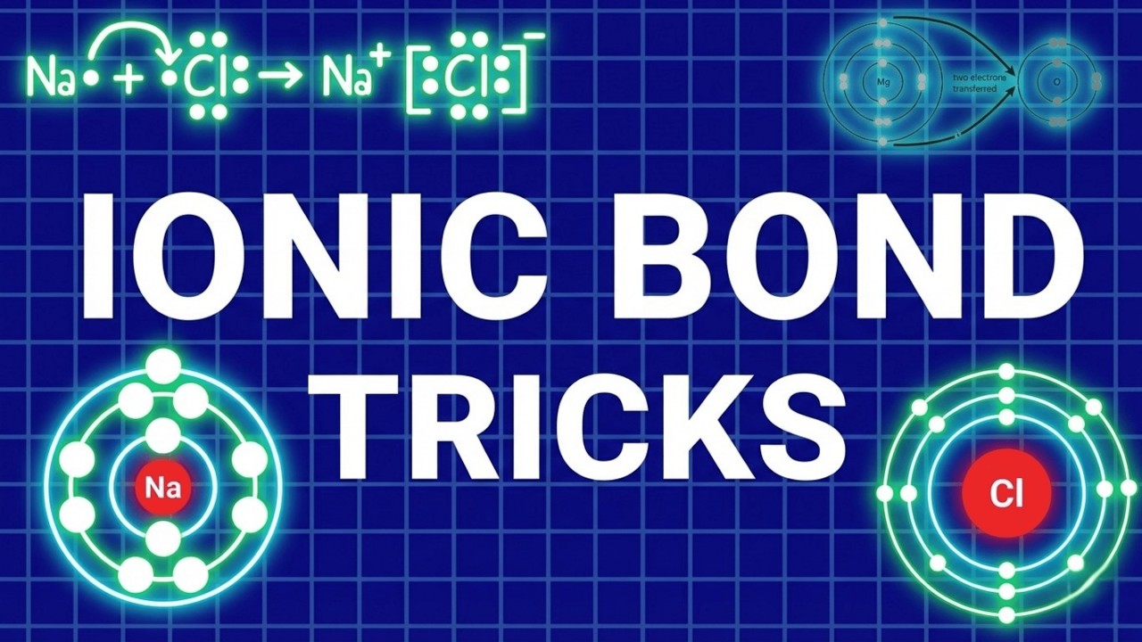 Ionic Bond Tricks | Ionic Bond Explained