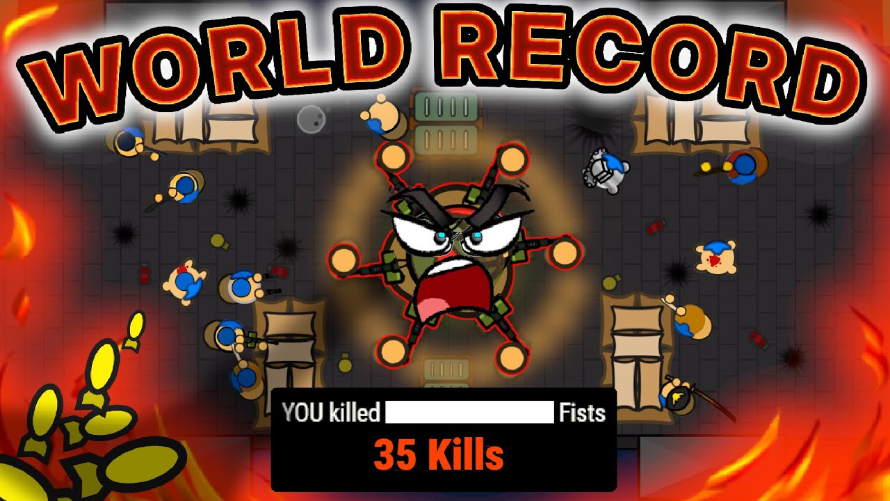 NEW 𝟯𝟱 𝗞𝗜𝗟𝗟𝗦 Lone Survivr World Record in Survev.io!