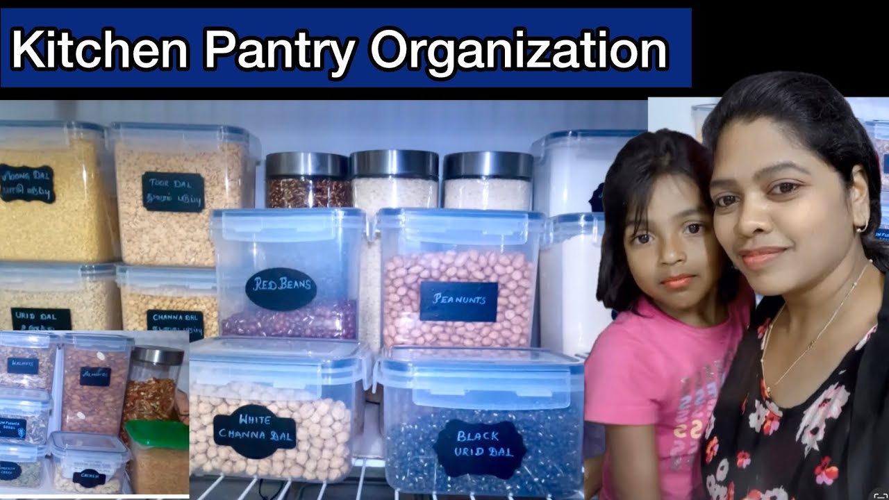 Kitchen Pantry organization in Tamil | Pantry Tour |organization Tips | Tamil Vlog