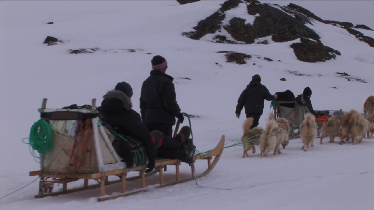 East Greenland Dogsleigh trip, Icefishing tips and tricksNo EDIT
