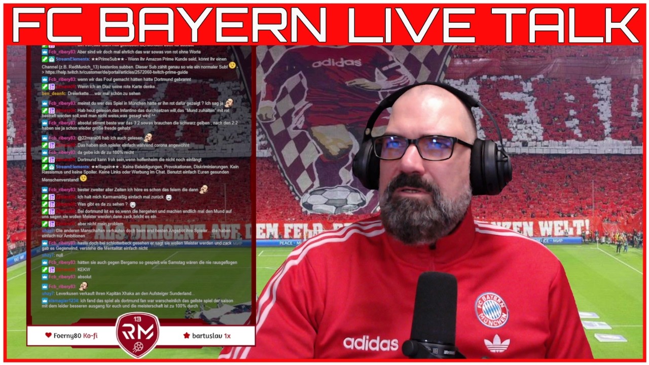 Meisterschaft Dortmund hat zu wenig Selbstanspruch⚽ FC Bayern München Live Talk ❤️🤍 Mia san Mia