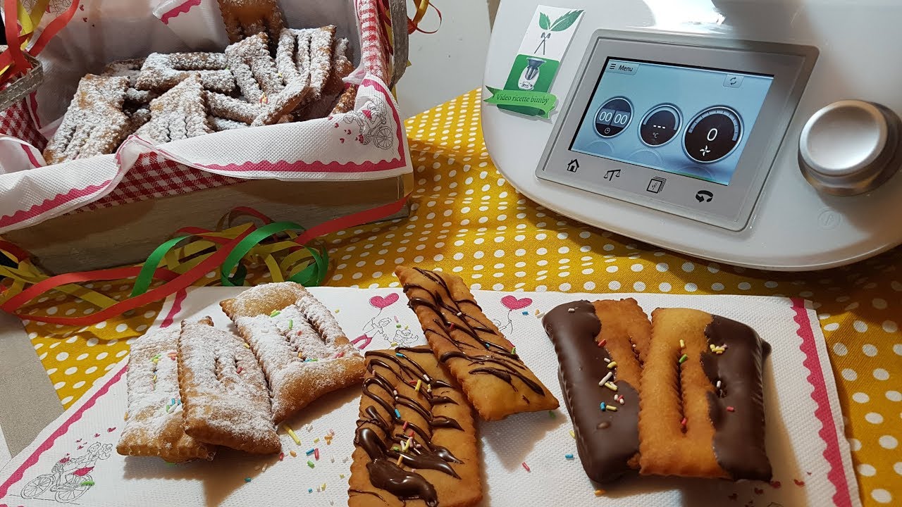 Chiacchiere o frappe per bimby TM6 TM5 TM31