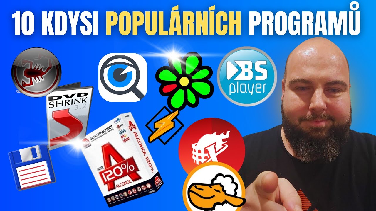 10  kdysi populárních programů