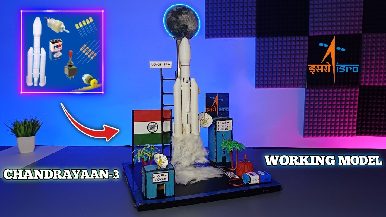 CHANDRAYAAN 🚀 Science Exhibition Project | Working Model | Part-2 | @smartxprokits