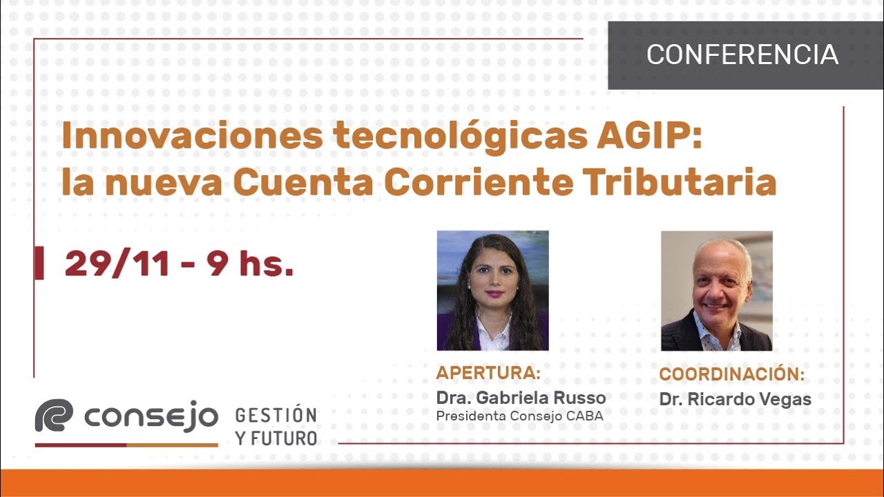 Ref. 2641KV. Innovaciones tecnológicas AGIP: la nueva Cuenta Corriente Tributaria.