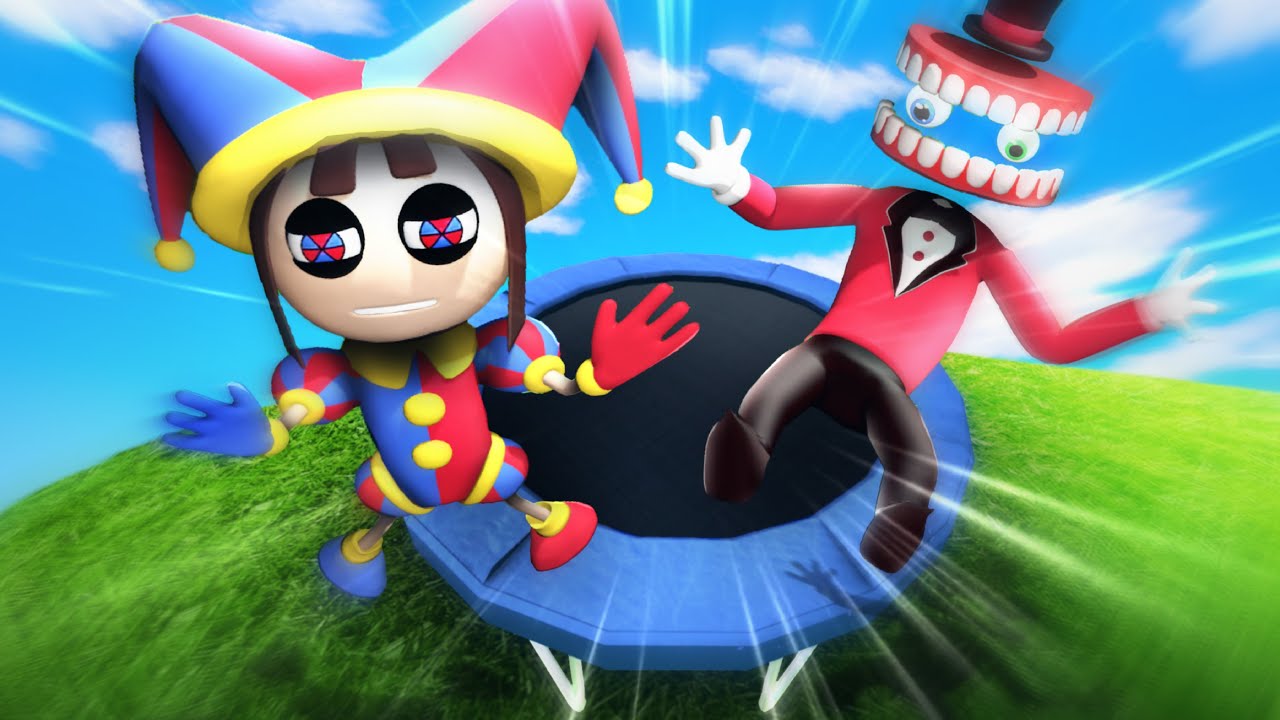 GMOD Trampoline Fails • Amazing Digital Circus Impressive Ragdolls (Jumps, Ramps)