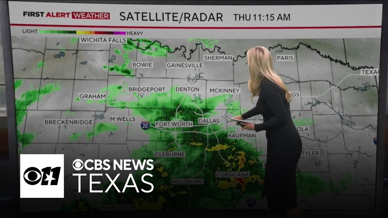 Heavy rain blankets parts of North Texas, increasing chances for flash flooding