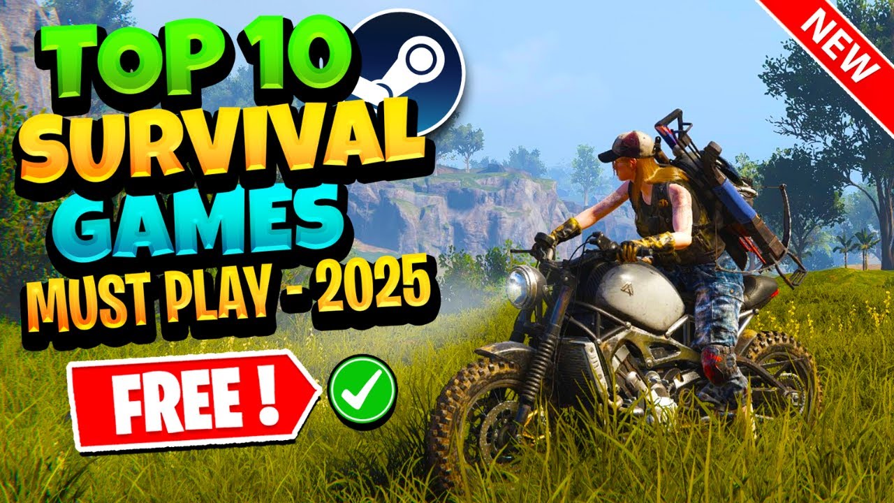 10 BEST FREE Open World Survival Games to Play Right Now (2025)