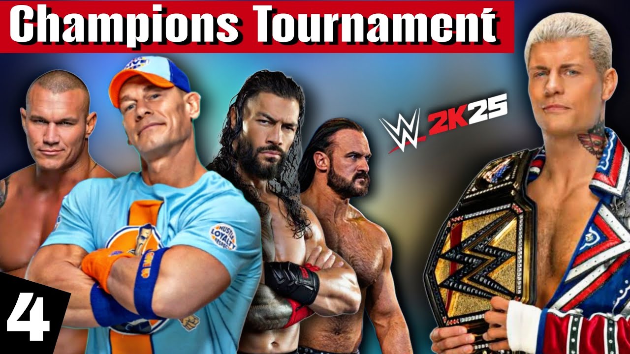 WWE 2K25 Championship Tournament - Roman Reigns VS Randy Orton | Round 1 : Match 4