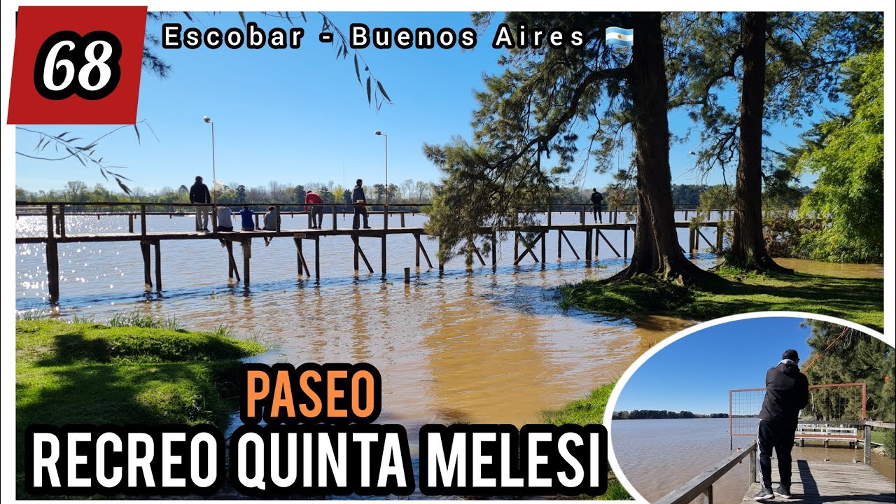 RECREO QUINTA MELESI / Escobar - Buenos Aires 🇦🇷 a sólo 65km de CABA. Muelles/Proveeduría/Parrillas.