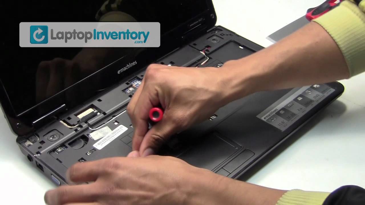 eMachines Laptop Repair Fix Disassembly Tutorial | Notebook Remove & Install Packard Bell