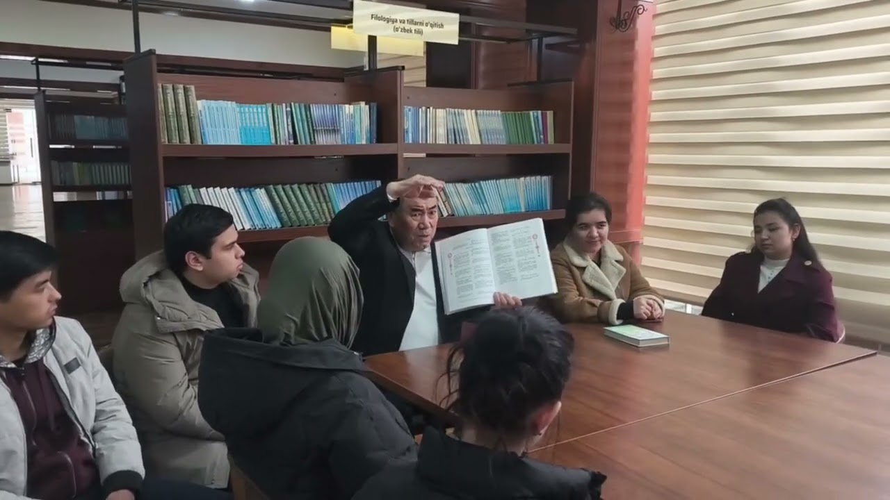 Китобга ошно талабалар