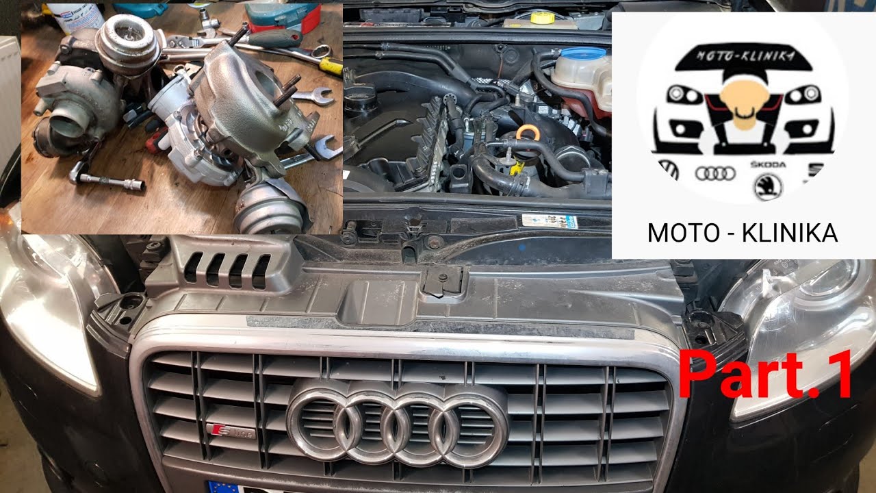 Audi a4 B7 2.0 tdi BPW. Wymiana Turbiny Part.1