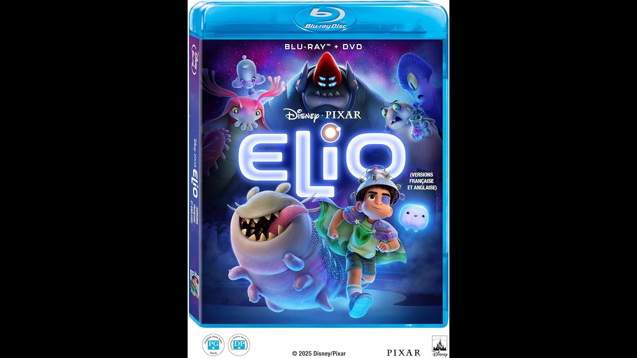Opening to Elio 2025 Blu-ray