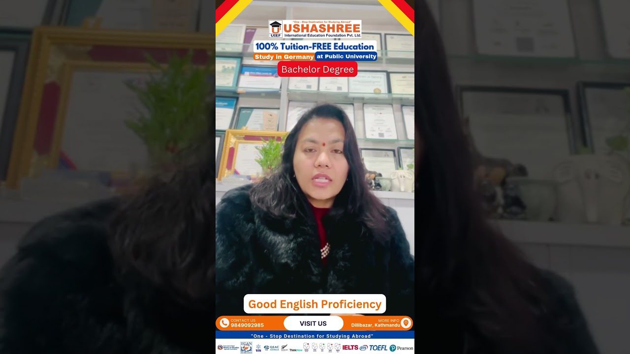 𝑈𝑆𝐻𝐴𝑆𝐻𝑅𝐸𝐸 | 𝐓𝐮𝐢𝐭𝐢𝐨𝐧-𝐅𝐑𝐄𝐄 𝘽𝒂𝙘𝒉𝙚𝒍𝙤𝒓's Degree 𝐚𝐭 𝐚 𝐆𝐞𝐫𝐦𝐚𝐧 𝐏𝐮𝐛𝐥𝐢𝐜 𝐔𝐧𝐢𝐯𝐞𝐫𝐬𝐢𝐭𝐲 