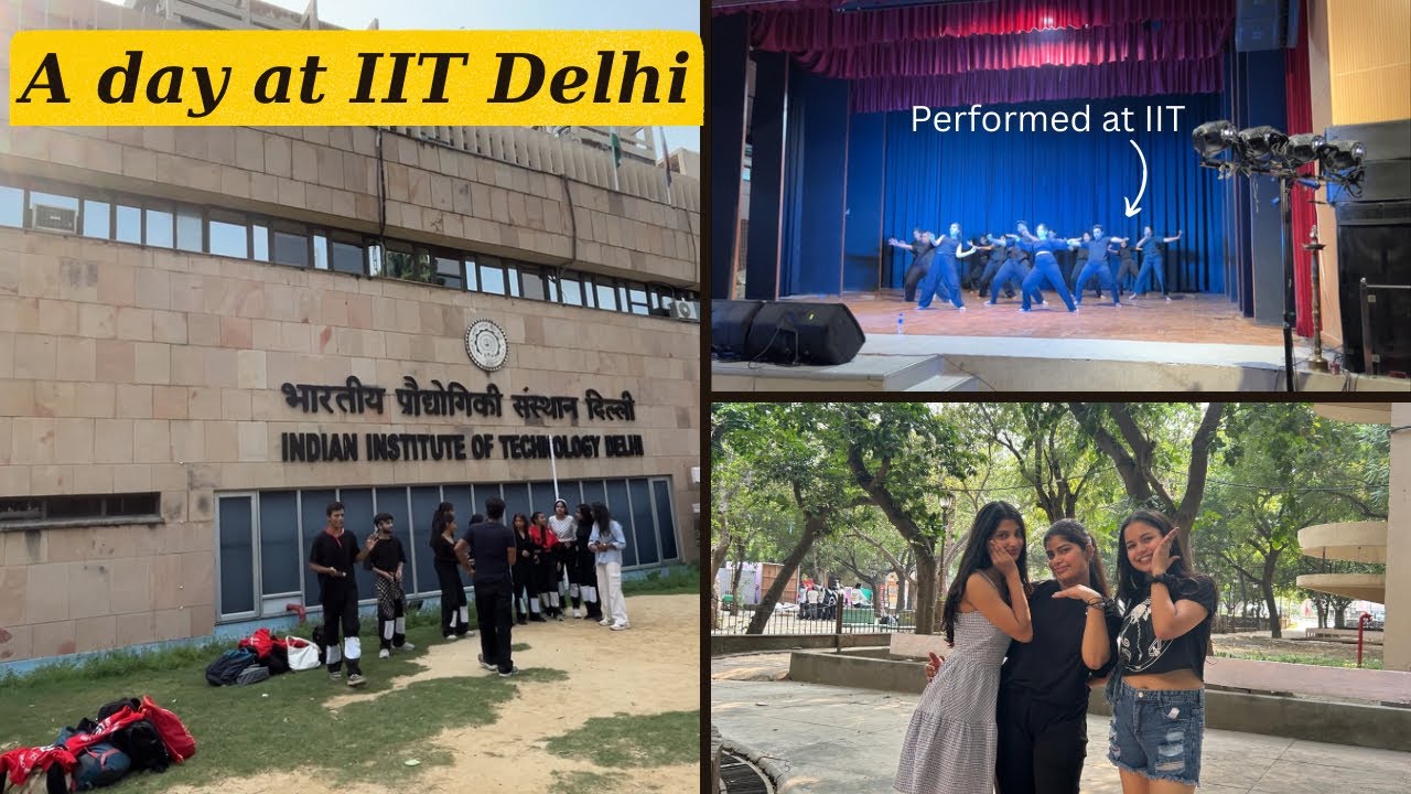 Performing at IIT DELHI 🥳