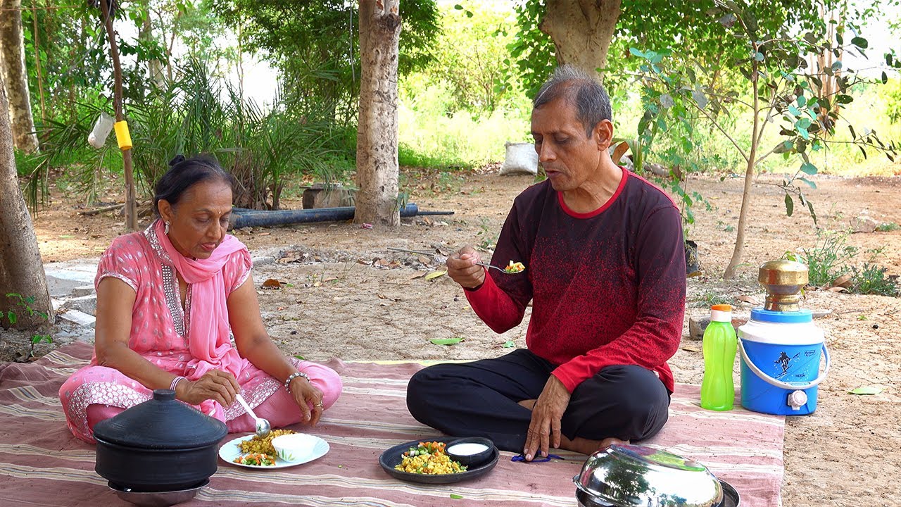 સાબુદાણાની ખીચડીની મોજ અમારી વાડીએ. l Sabudana khichdi