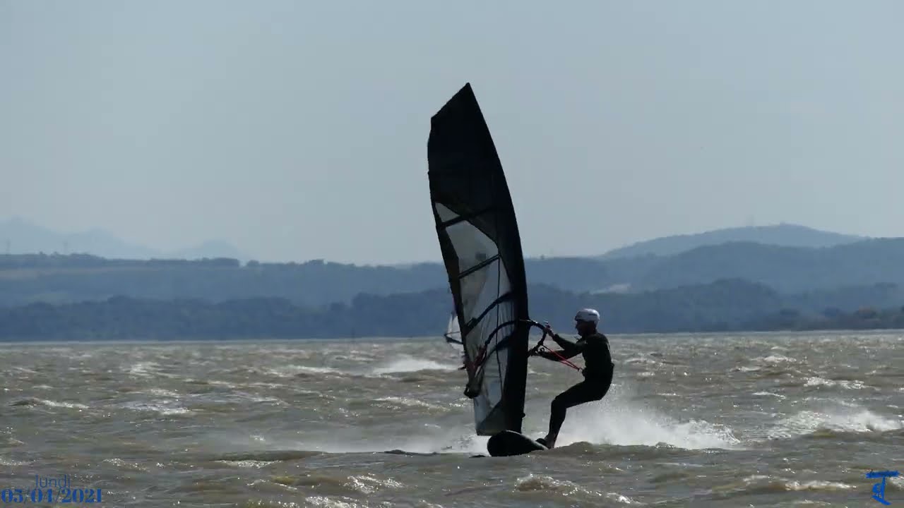 WINDSURF LA NAUTIQUE LE 3 ET 5 AVRIL. NARBONNE FRANCE. GOPRO