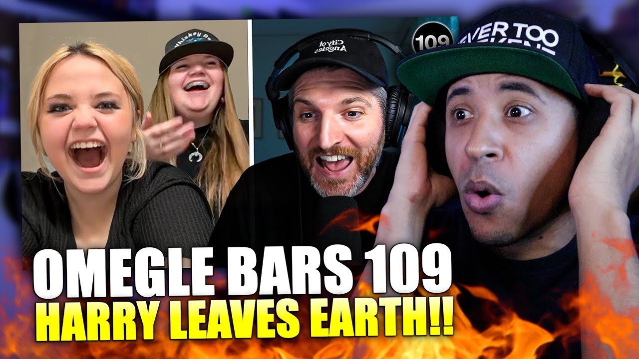 HARRY LEFT EARTH!! | Harry Mack Omegle Bars 109 (Reaction)