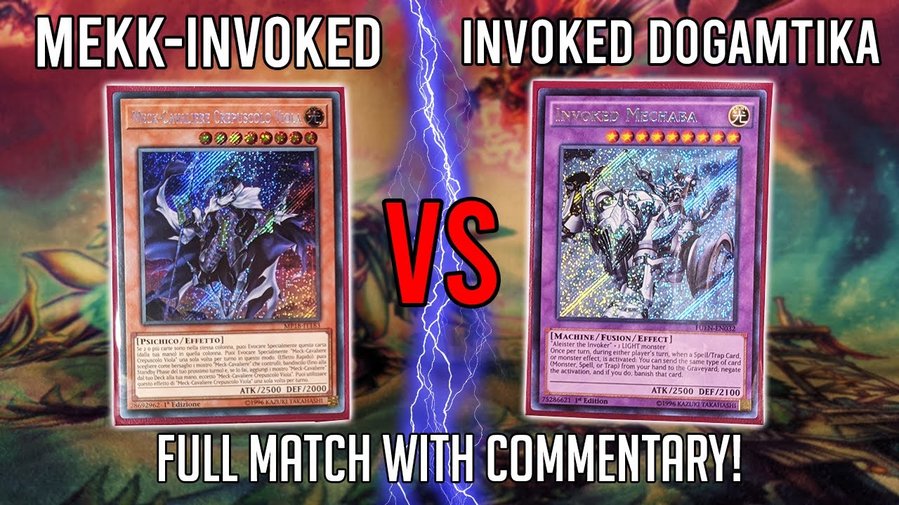 Yu-Gi-Oh! Invoked Dogmatika Vs Mekk-Invoked | Locals Feature Match - Round 1 (4/3/21)