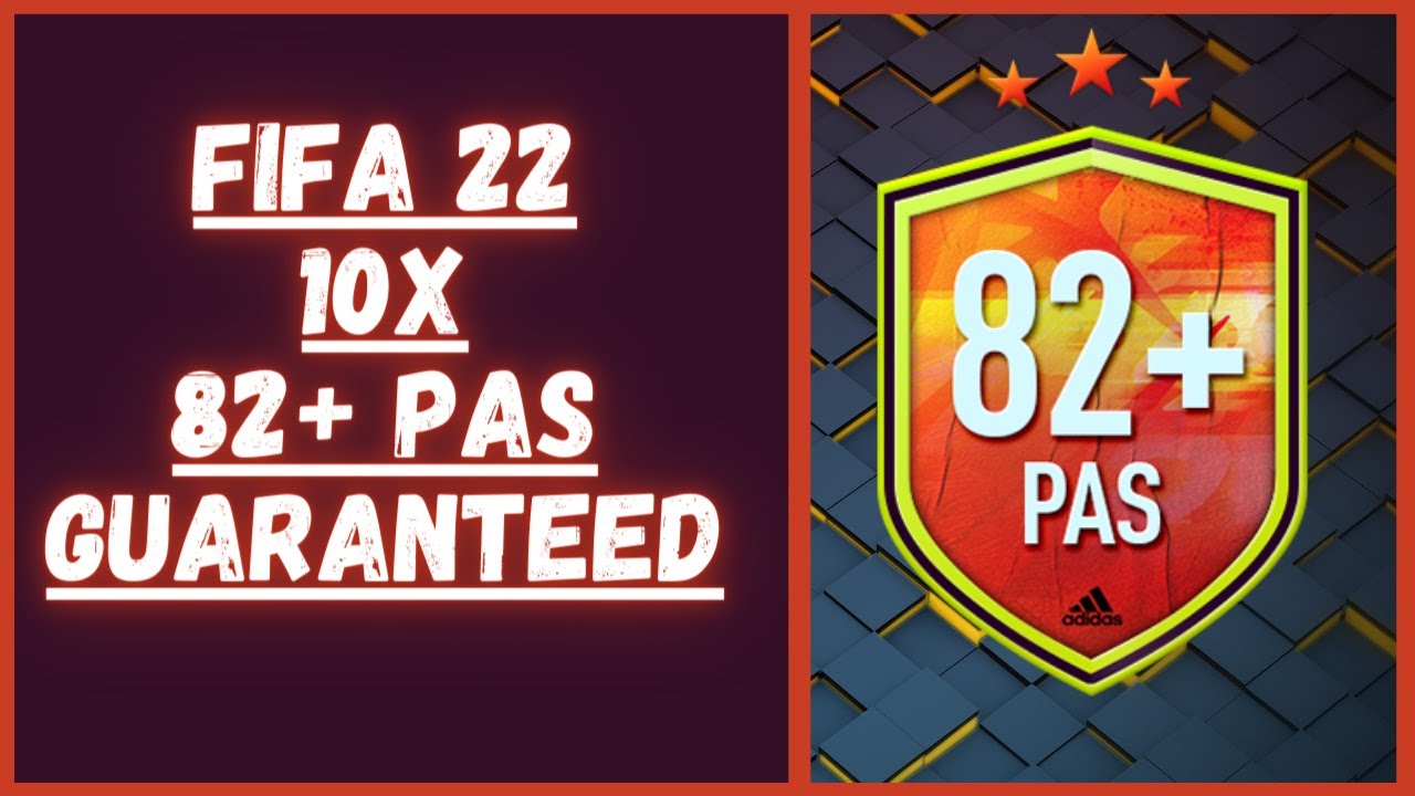 10x 82+ PAS Guaranteed Pack Fifa 22 Are They Worth It?