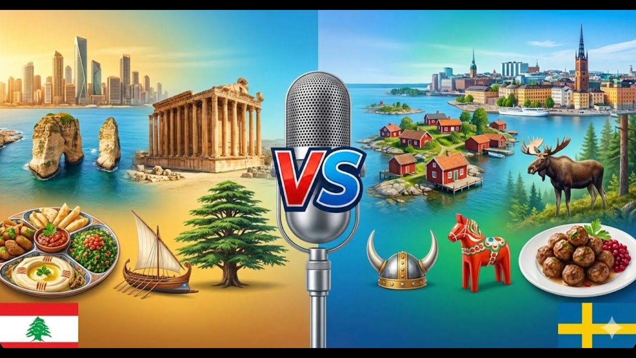 Lebanon vs Sweden: Mediterranean Chaos vs Nordic Order