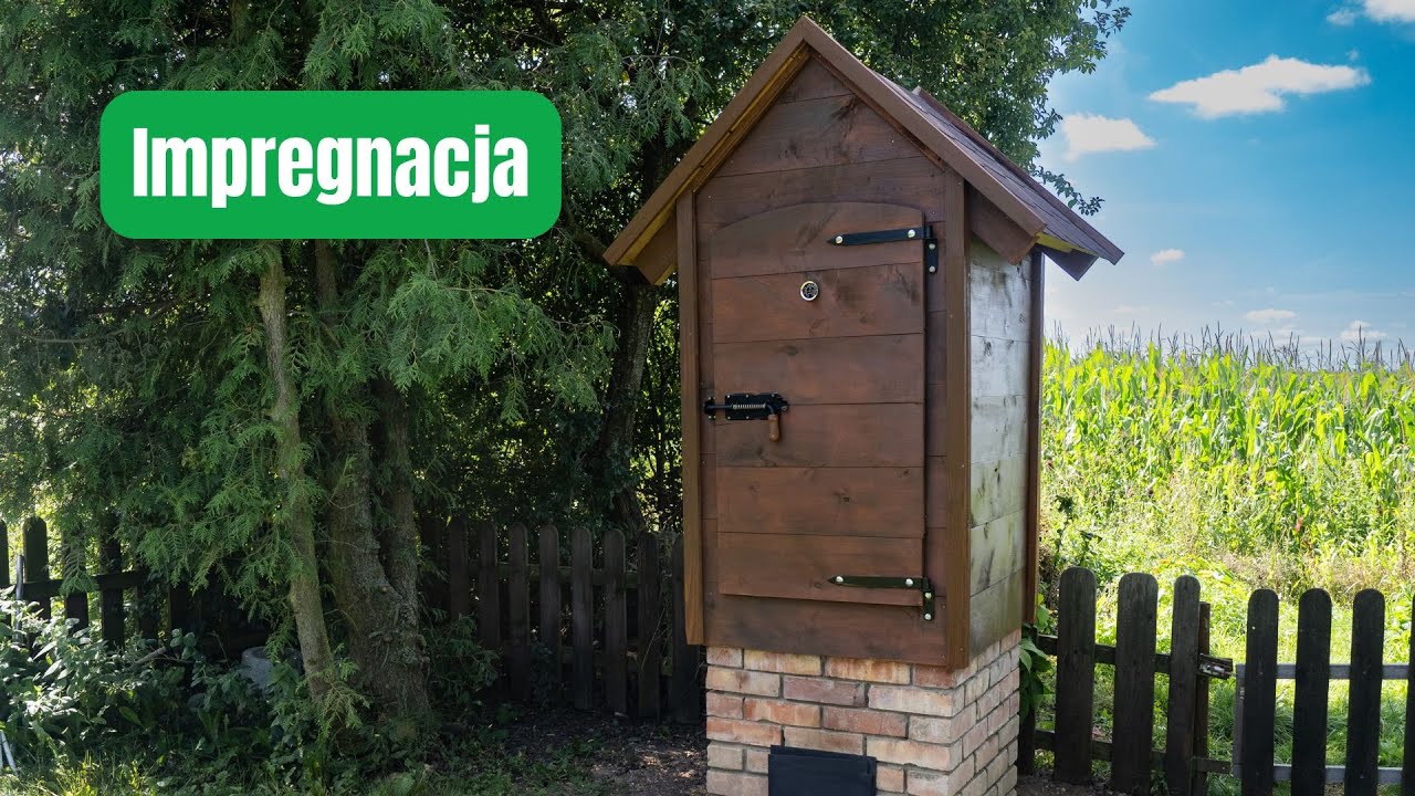 Budowa wędzarni - impregnacja