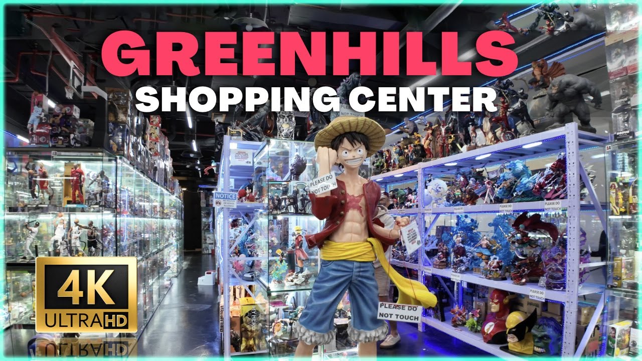 TOY STORES VISIT at Greenhills Shopping Center Walking Tour, San Juan Philippines 4K 🇵🇭