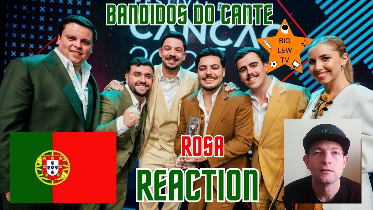 Bandidos do Cante, Rosa, Reaction.  Portugal Eurovision 2026