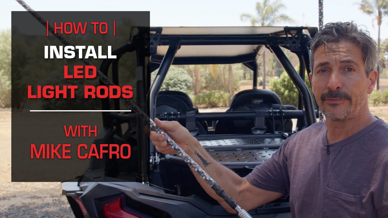 Как установить светодиодные гирлянды с Майком Кафро