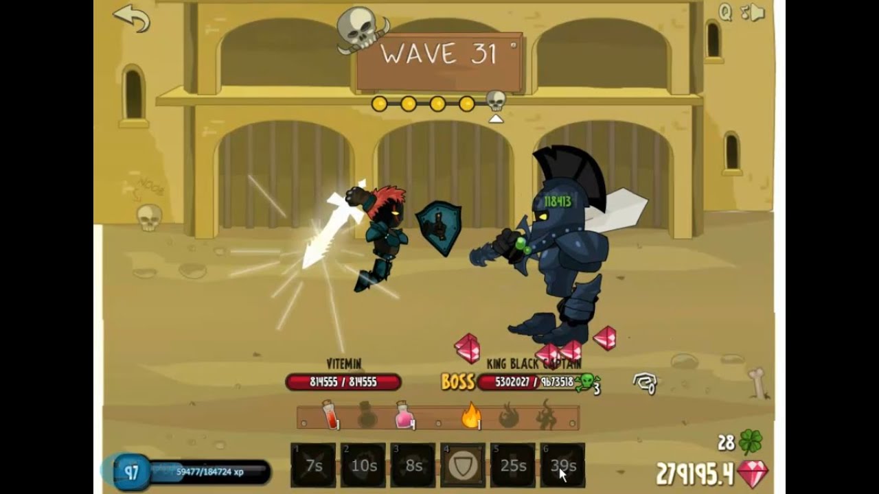 Swords and Souls survival wave 30