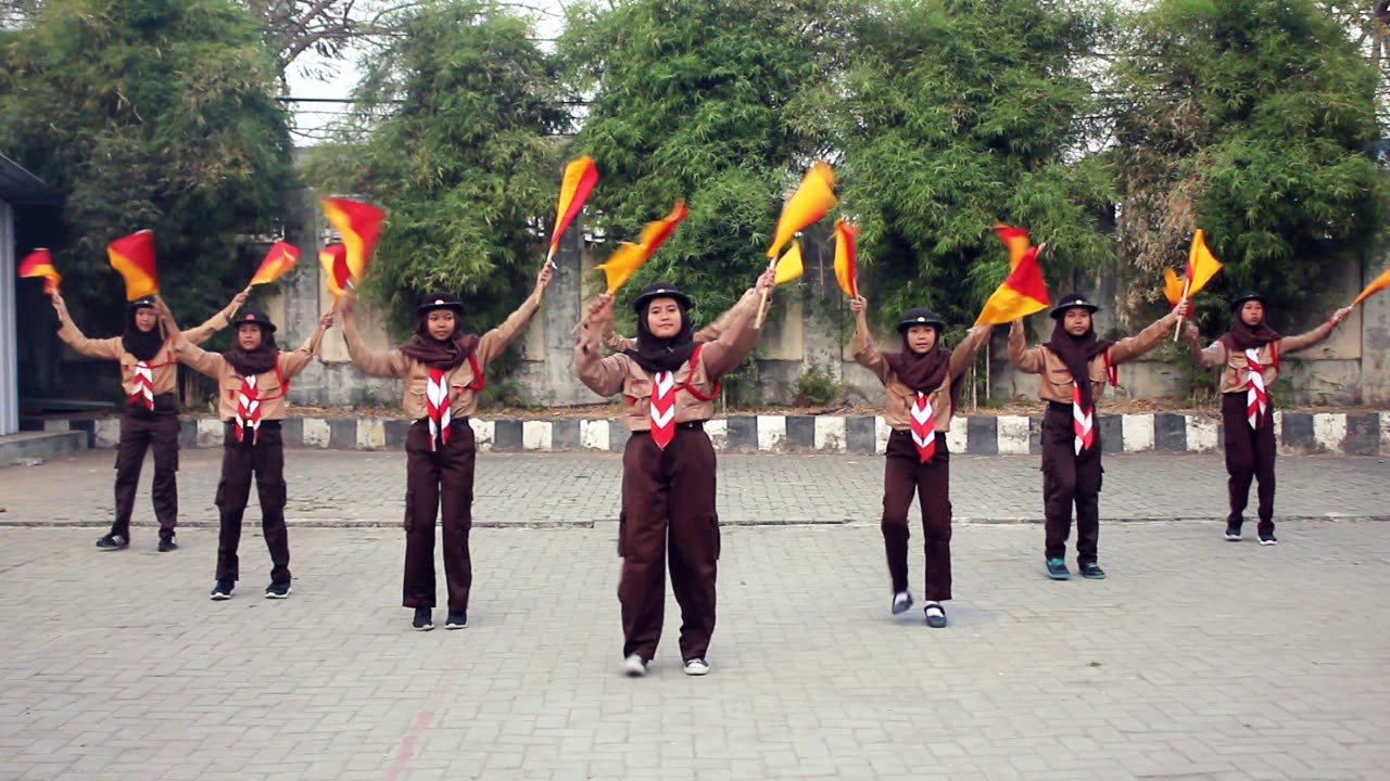 GUIDE PARADE SEMAPHORE - JAMBORE CABANG PRAMUKA SERANG 2019