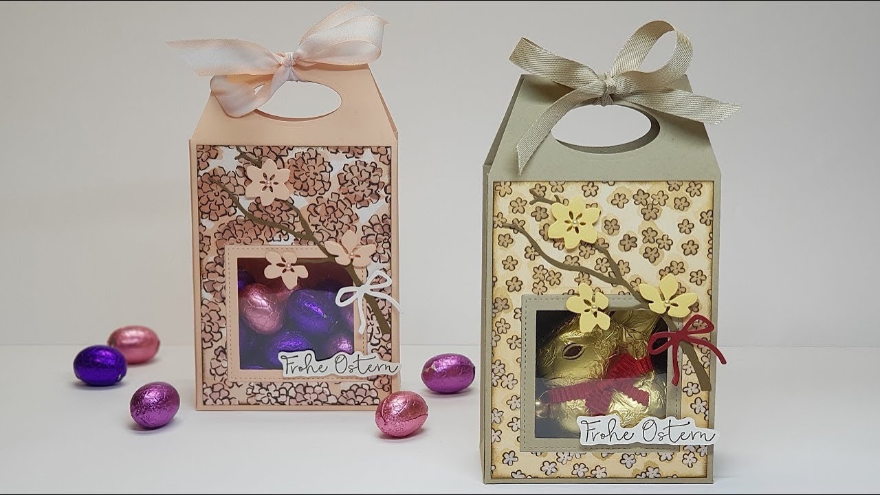 Anleitung: Ostertäschchen für Schokohasen │Verpackung zu Ostern basteln │Stampin' Up!®