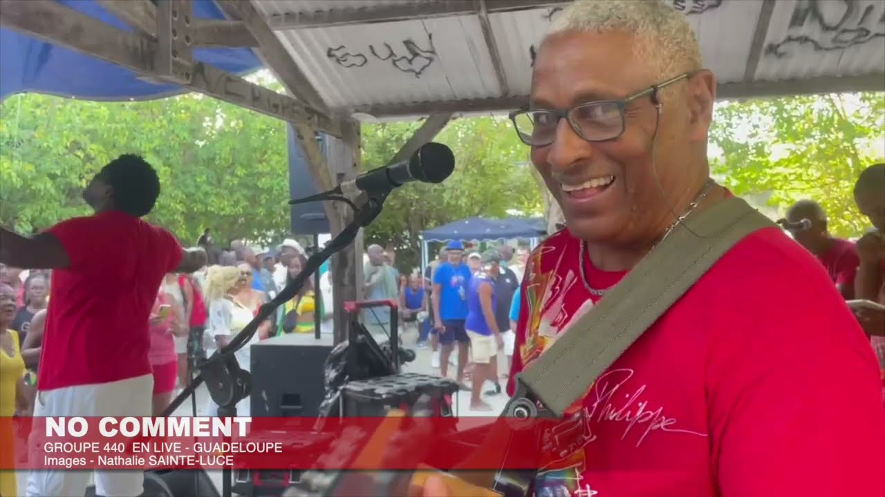 NO COMMENT GROUPE 440 EN LIVE #guadeloupe