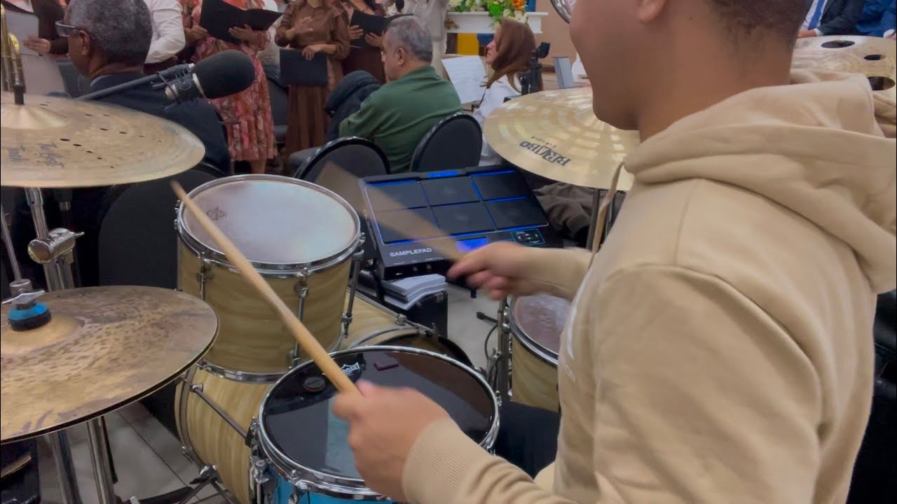 VINICIUS OLIVEIRA • Mãos Ungidas / Porque Ele Veio / Viverei Milagres • Drum Cover 🥁❤️