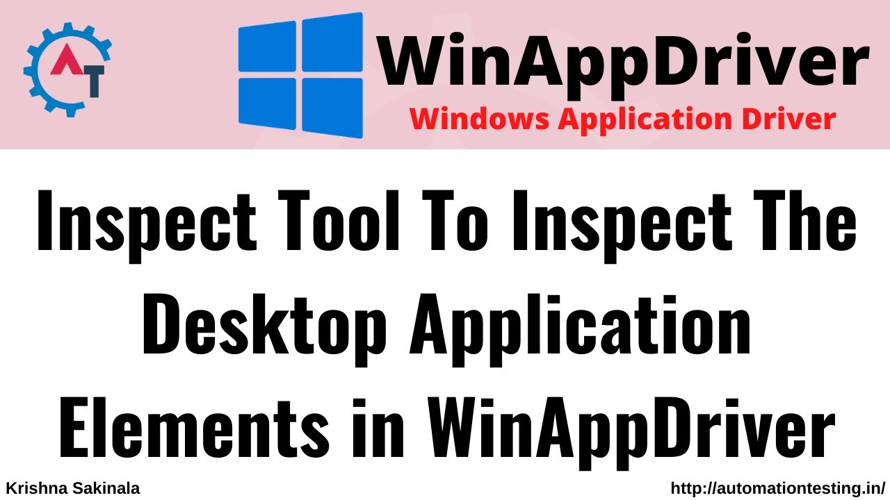9. Учебное пособие по WinAppDriver | Как проверять элементы настольных приложений с помощью инстр...