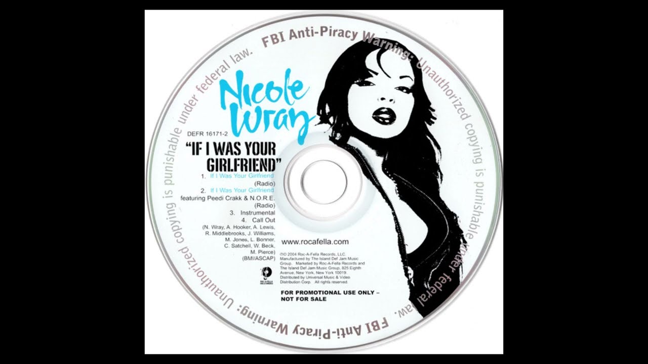 Nicole Wray - If I Was Your Girlfriend (Acapella)