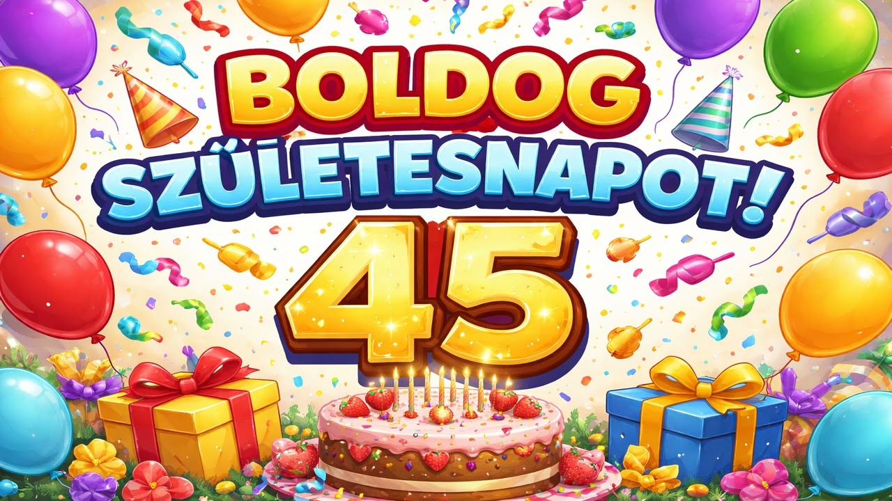 Kyra Neural - Boldog Születésnapot! 45! (Official AI Music)