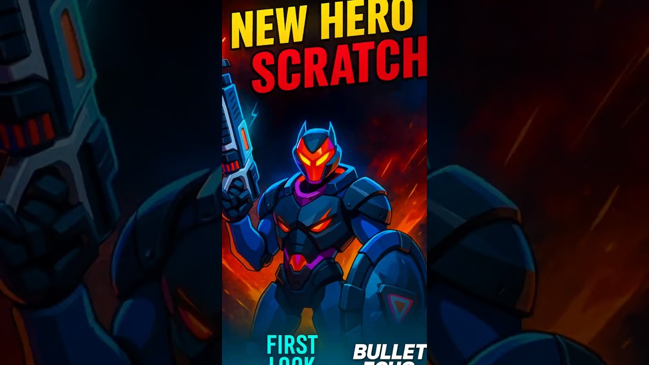 🚨 New Hero SCRATCH is HERE! 🔥 First Look | Bullet Echo 