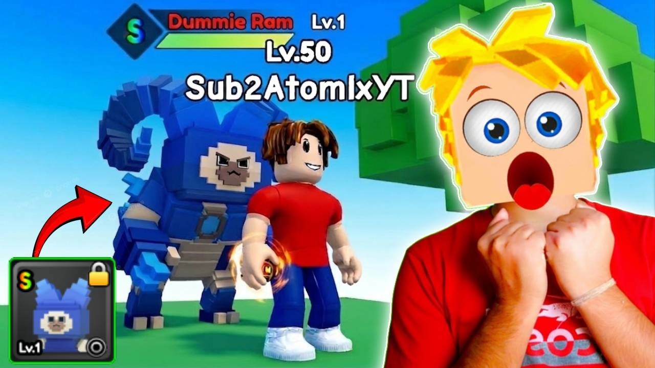 NEW SECRET Dummee Pokemon Evolution in Roblox Catch A Monster