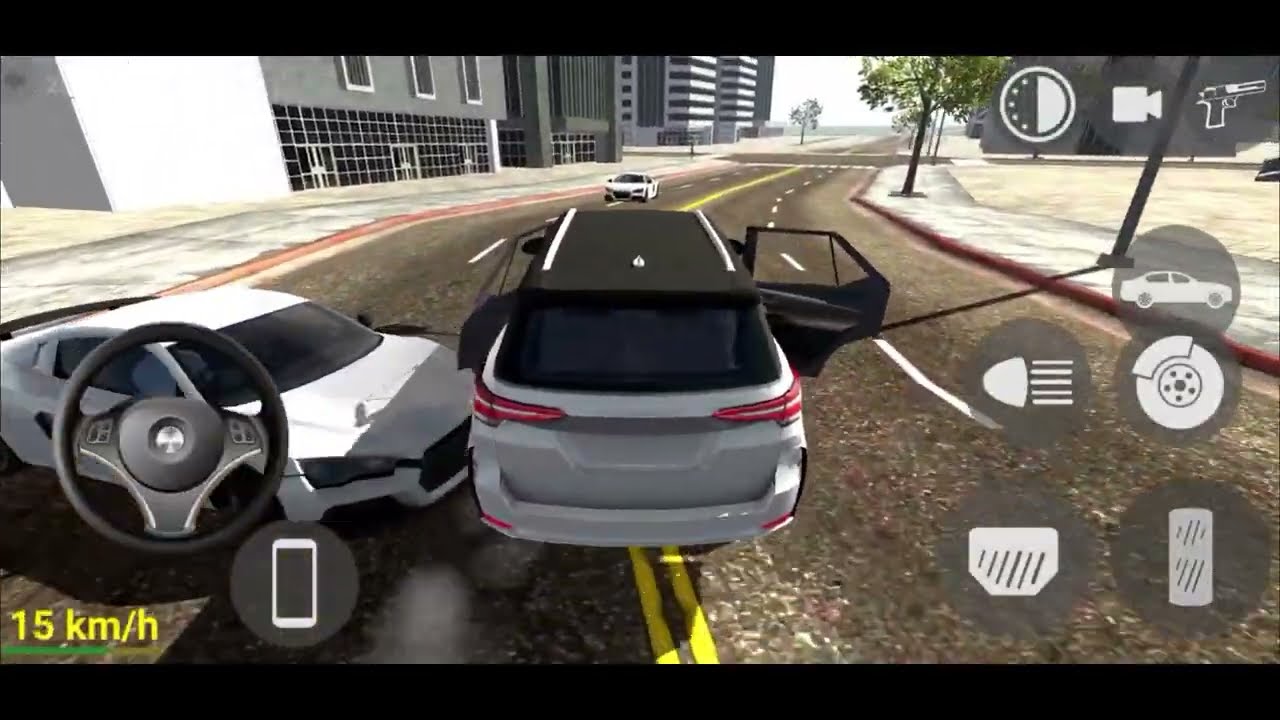 🤠 indian bikes 3d game 🎮 Franklin ne Fortuner car ka accident karaya 😱 aur logo ke sath fite kiya 