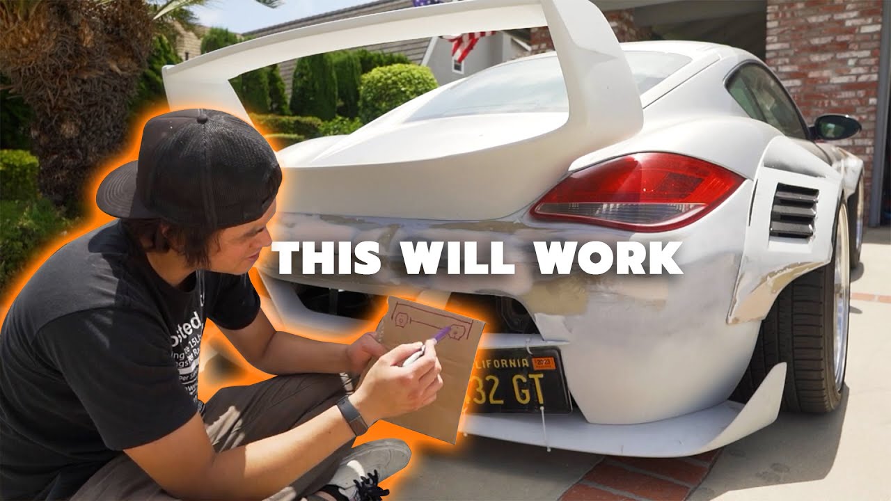 DESIGNING AERO & BASH BAR for My Widebody Porsche! | The SEMA Saga EP I