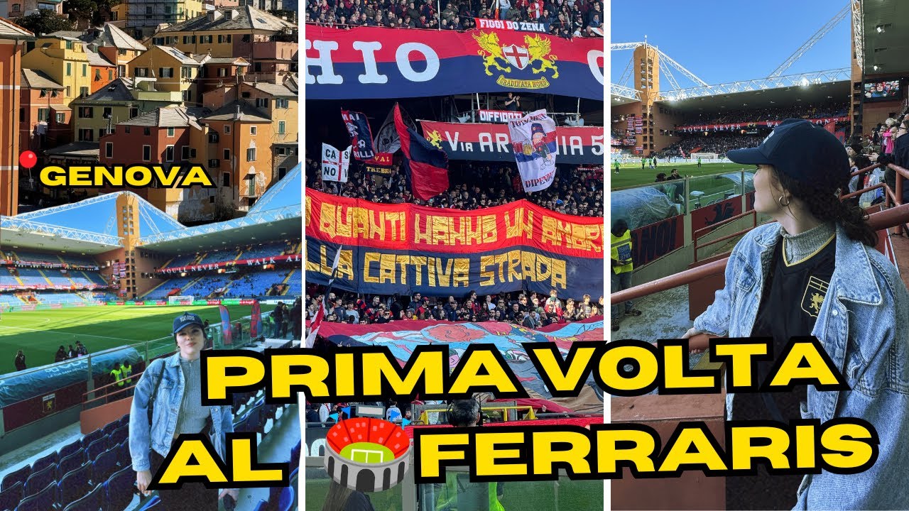 VADO A MARASSI PER VEDERE SE GLI ULTRAS DEL GENOA SONO COME QUELLI DEL MARSIGLIA #vlog