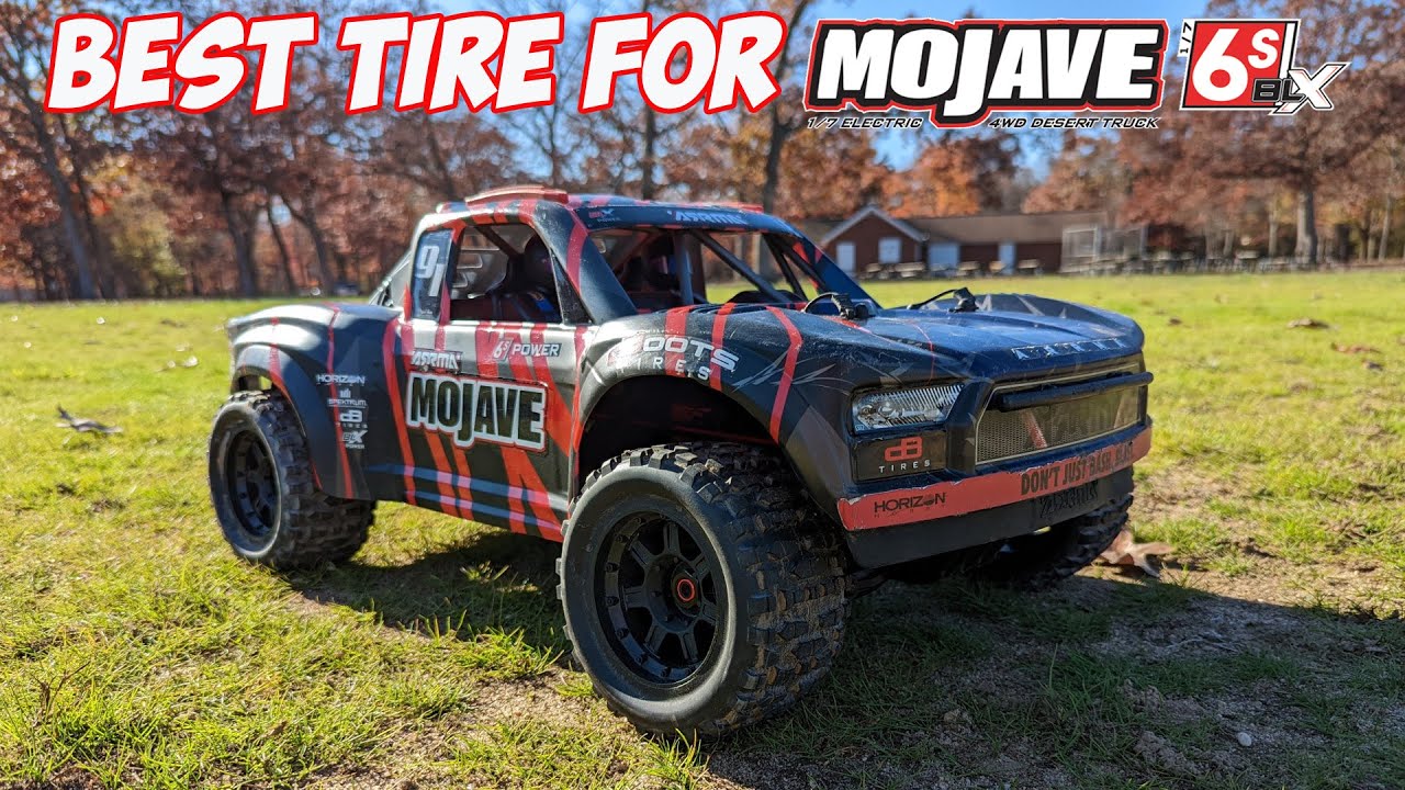 Замена шин Arrma Mojave