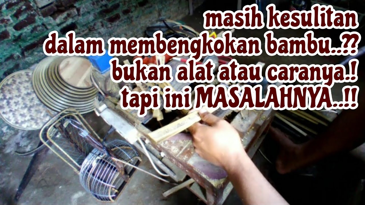 Bukan alatnya & cara membengkokan nya, tapi ini masalahnya yg membuat sulit bengkok