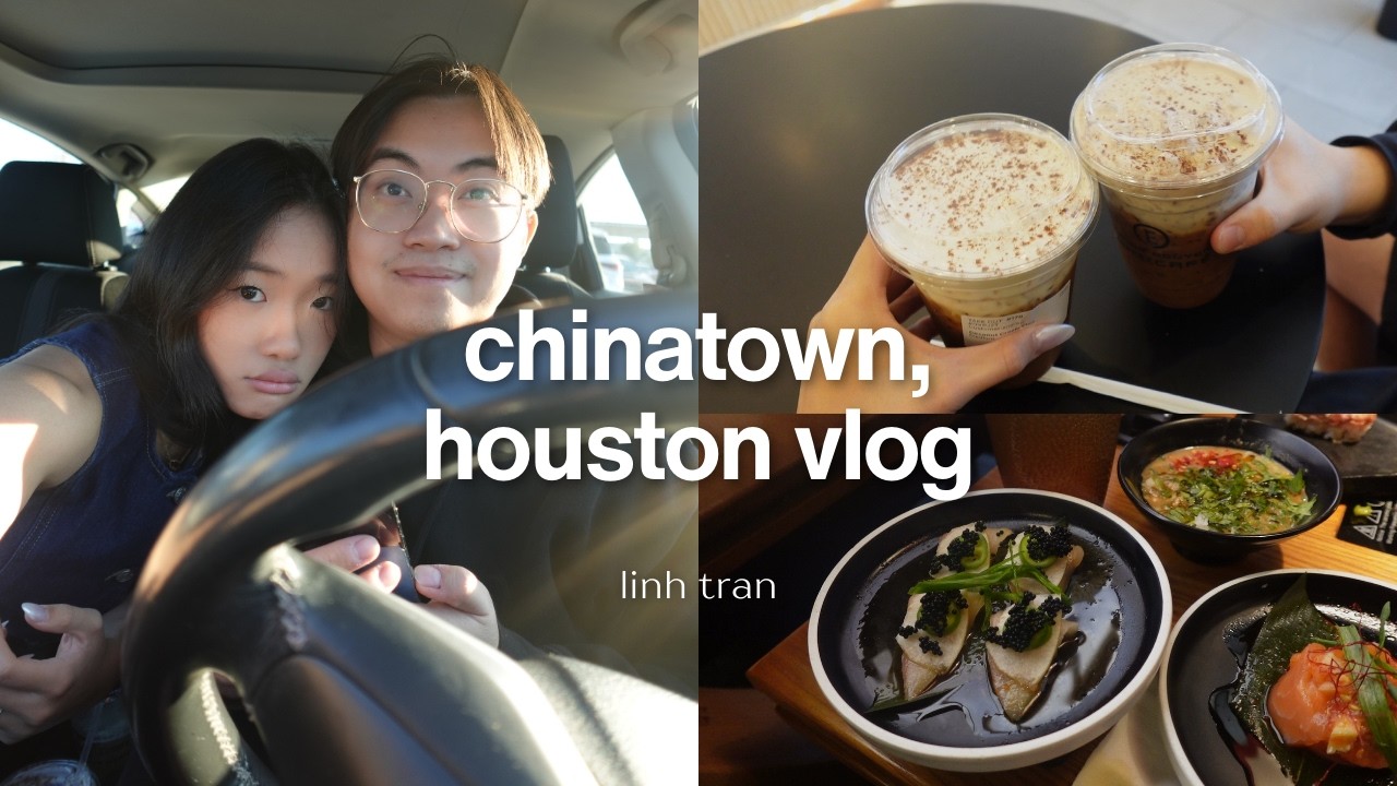 spending all our money in chinatown | HTX eats and shopping