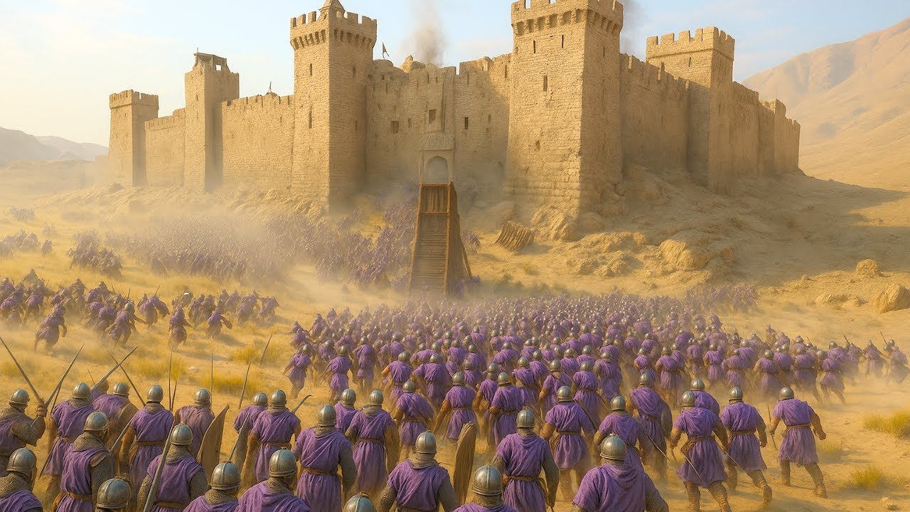 Brutal Castle Siege &ndash; 4500 Northern Empire vs 3500 Aserai Sultanate | Mount & Blade 2 Bannerlord