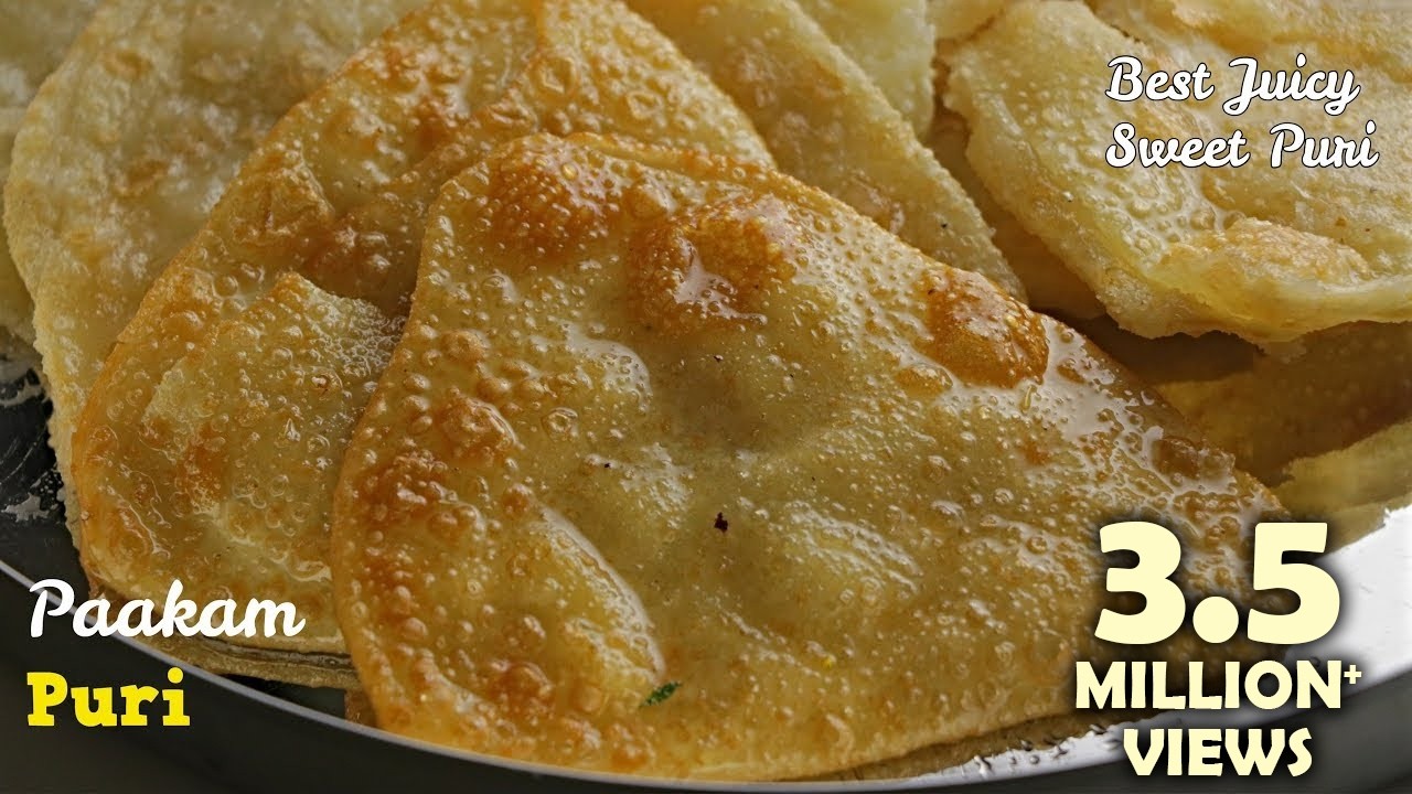 Paakam Puri| పాకం పూరీలు|ఈ పద్ధతి లో పూరీలు చేస్తే కనీసం 15 రోజులు నిలవుంటాయ్|Sweet Puri In Telugu