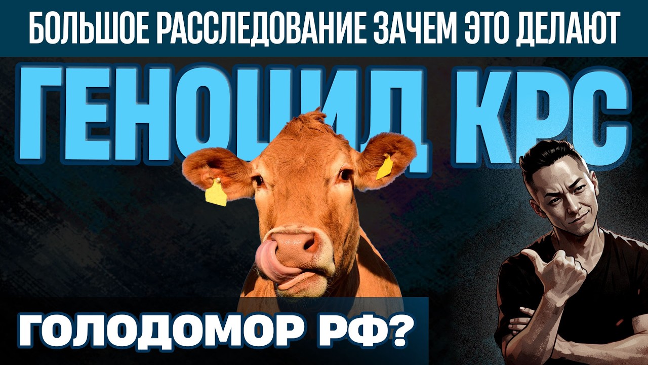 НПО - Тотальное уничтожение скота в Росии - заговор? Эпидемия? Атака врагов? Большое расследование.