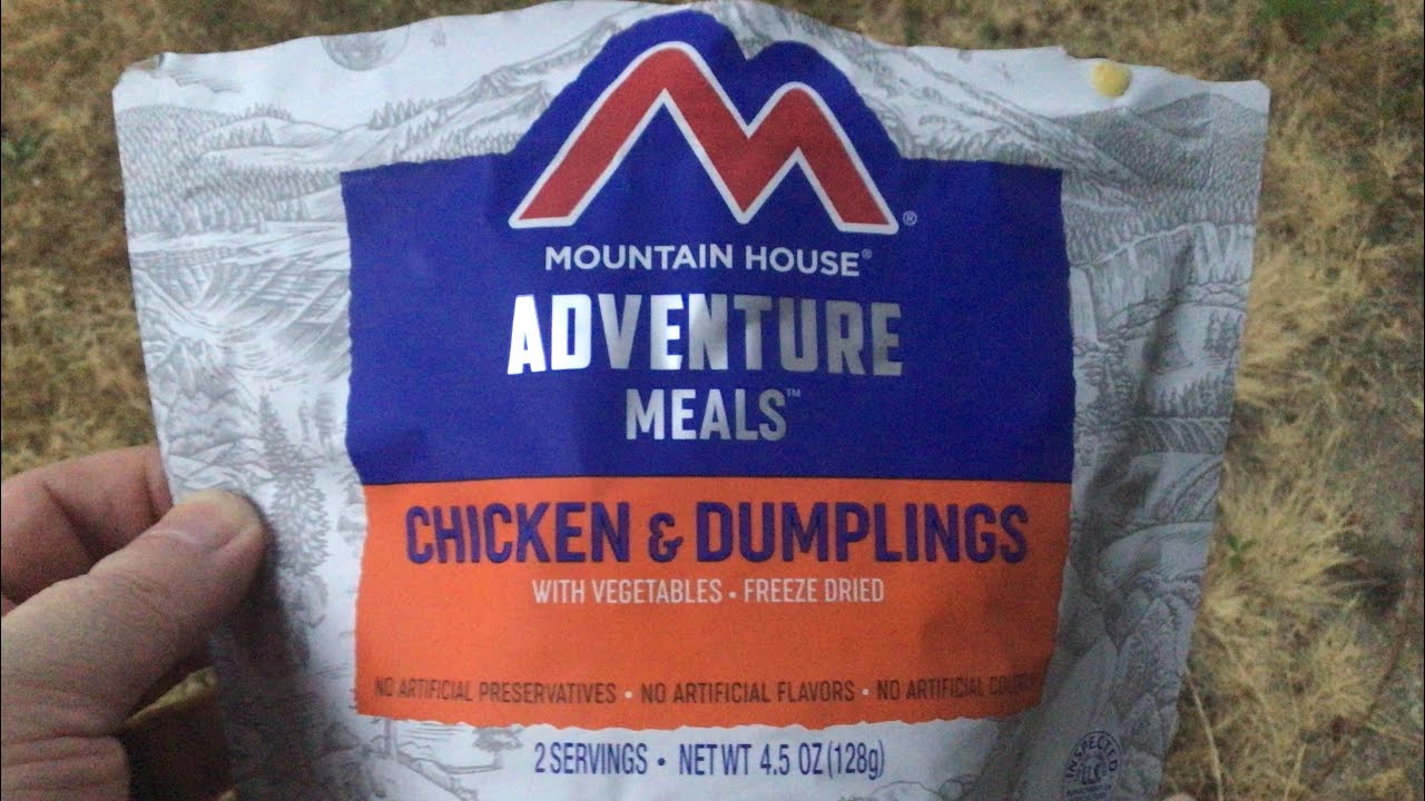 Mountain House Adventure Meal Chicken & Dumplings Review